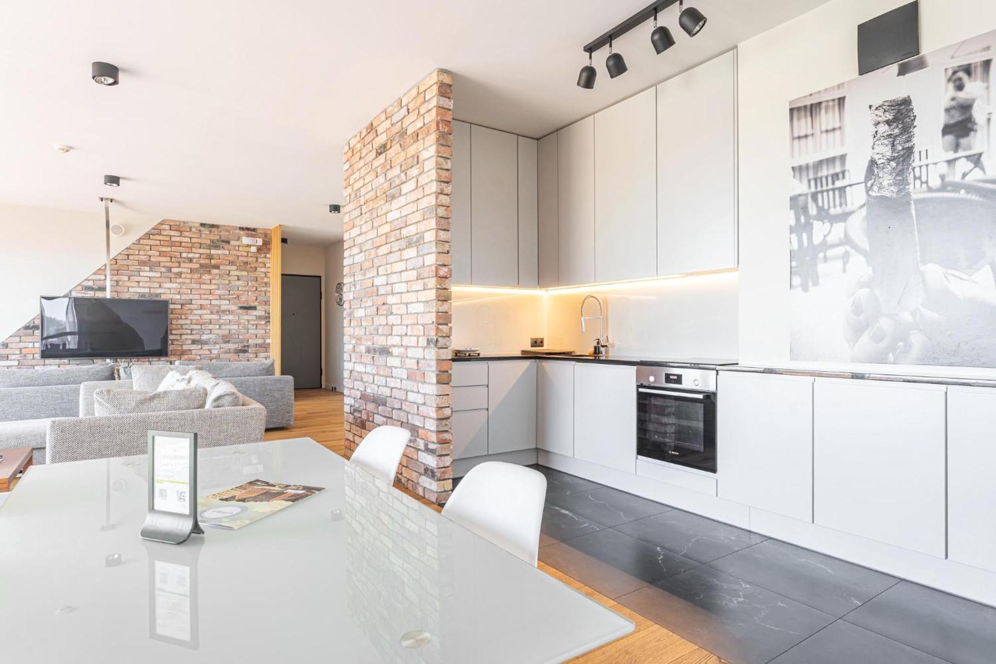 Penthouse Comfort Apartments Granaria Гданьск Экстерьер фото
