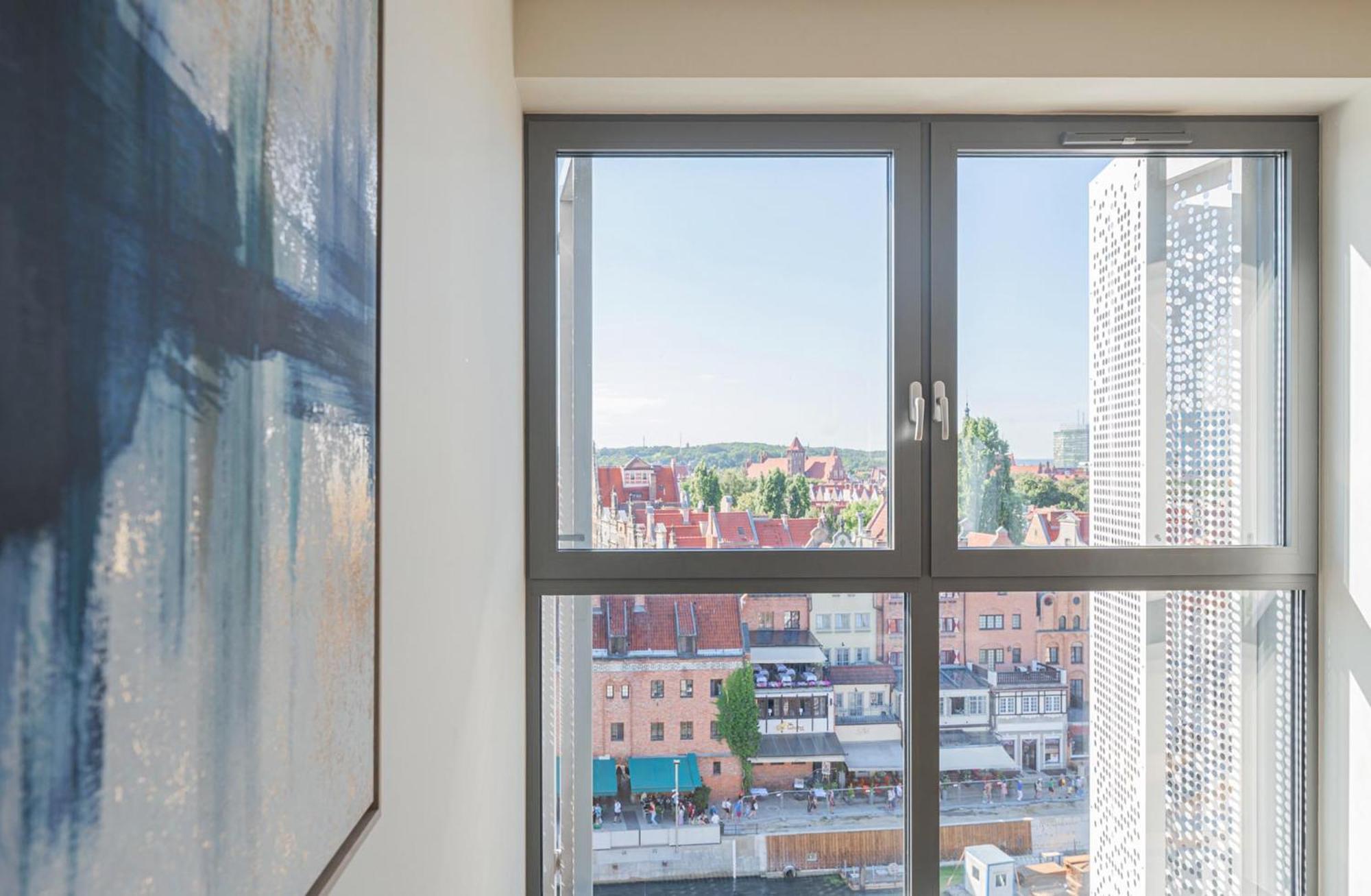 Penthouse Comfort Apartments Granaria Гданьск Экстерьер фото