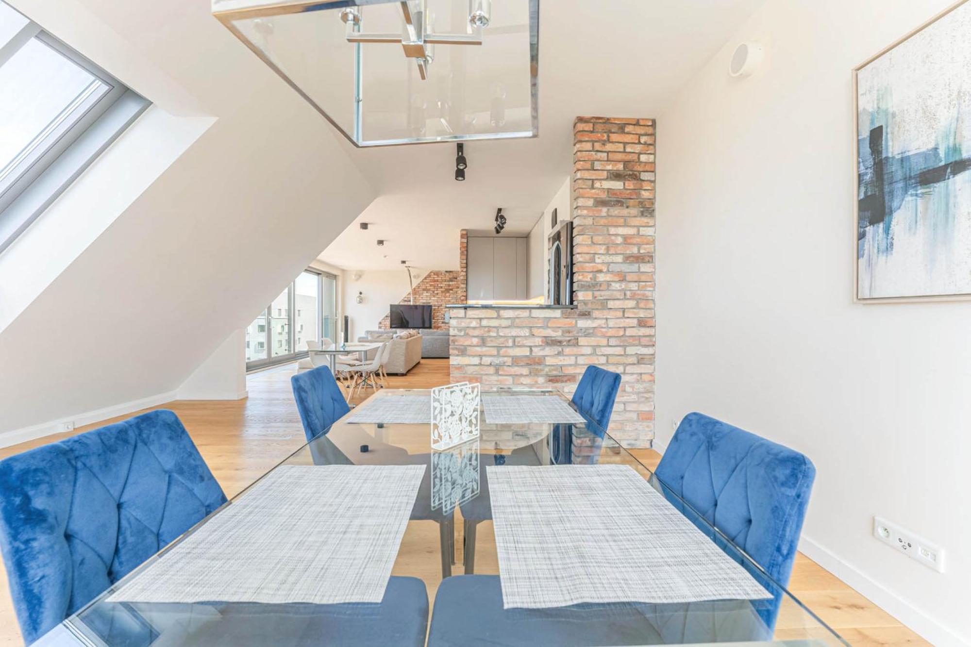Penthouse Comfort Apartments Granaria Гданьск Экстерьер фото