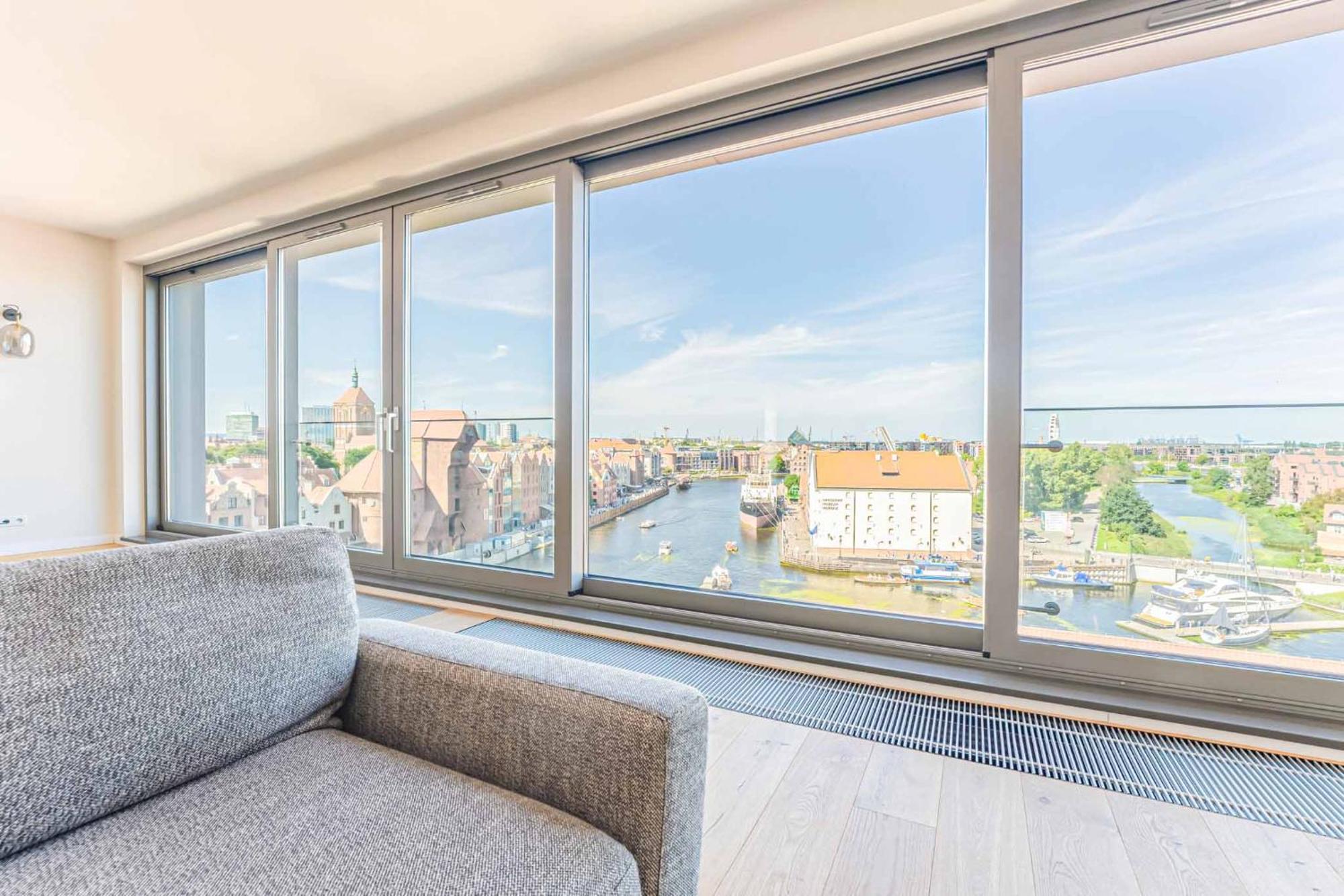 Penthouse Comfort Apartments Granaria Гданьск Экстерьер фото
