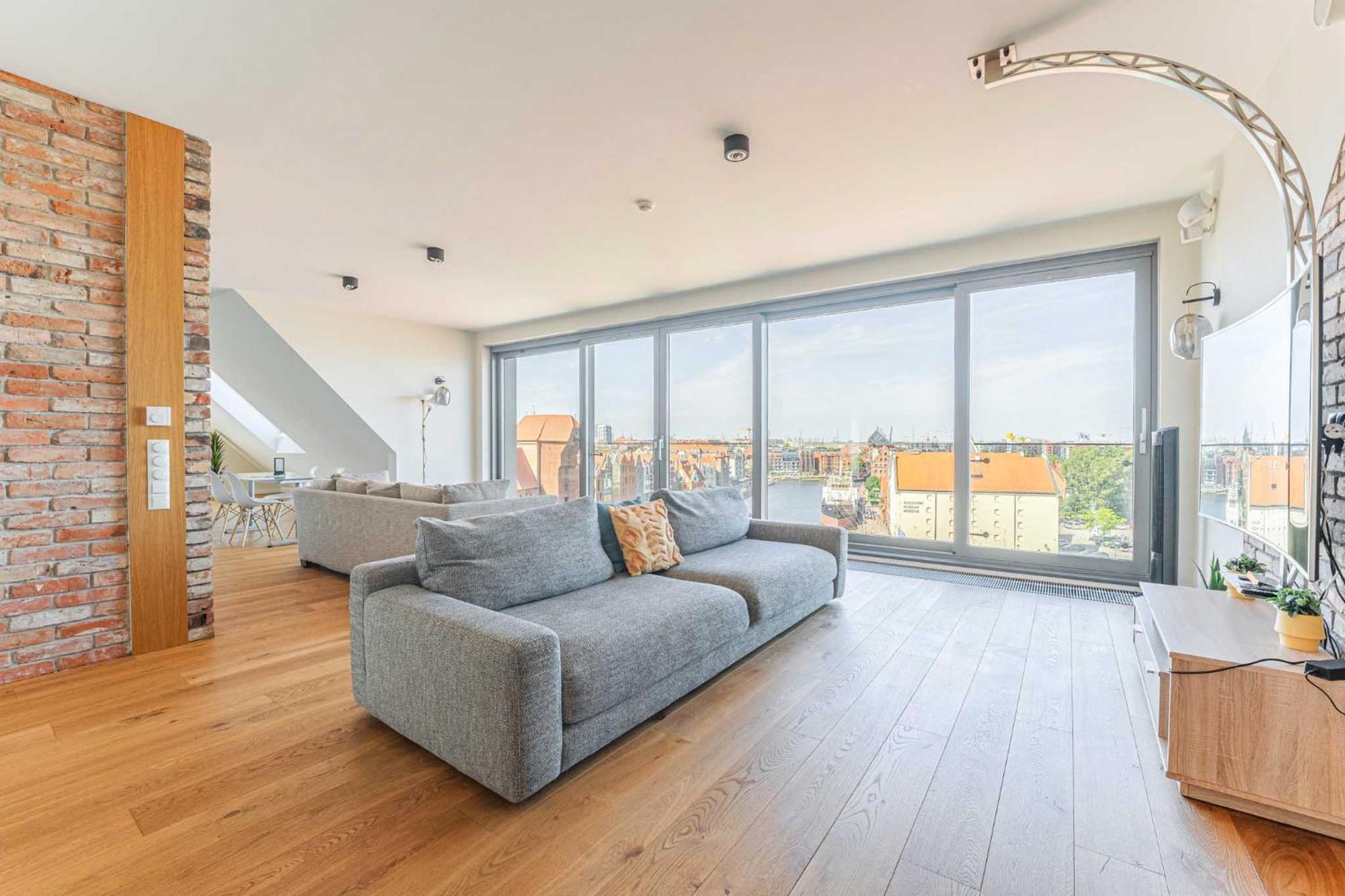 Penthouse Comfort Apartments Granaria Гданьск Экстерьер фото